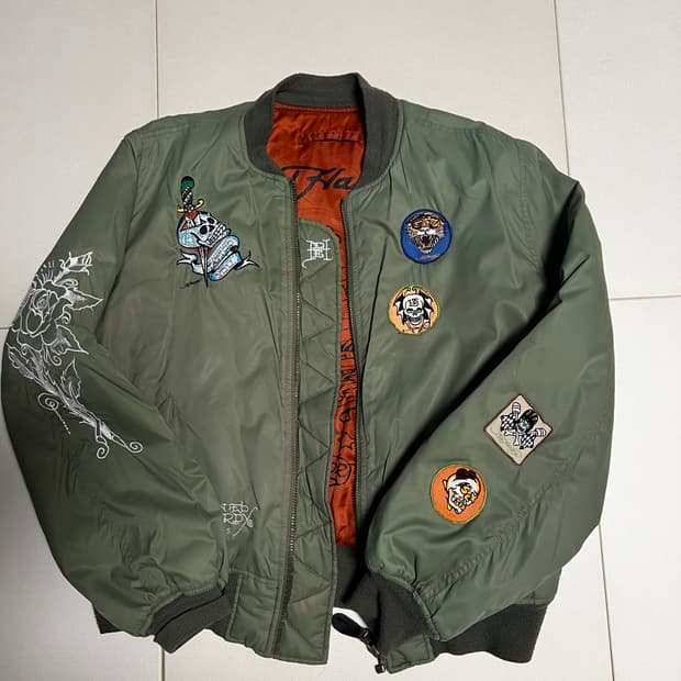 빈티지 ma-1 항공잠바