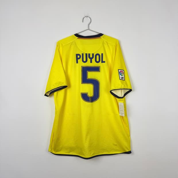 08-09 바르셀로나 어웨이 푸욜 유니폼