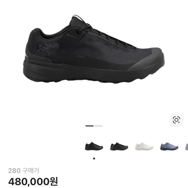 아크테릭스 코펙 GTX 블랙 275(새상품)