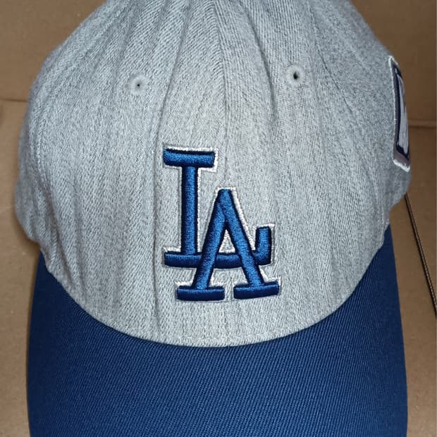 MLB LA 다저스 볼캡 회색