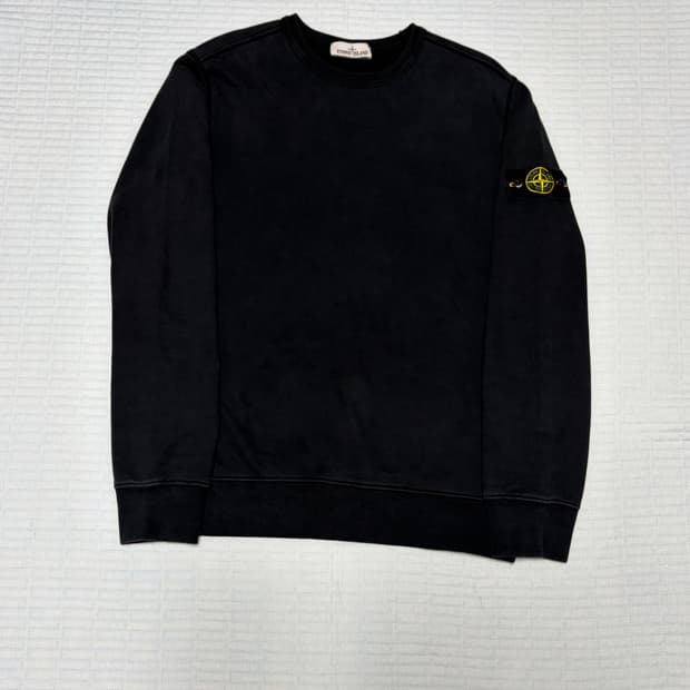 [XL size] 스톤아일랜드 맨투맨 블랙