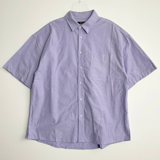 B1 Ko'z 코즈 반팔셔츠 라벤더 FREE사이즈