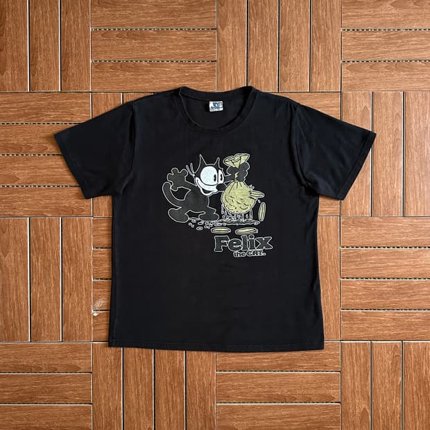Felix the cat cotton 1/2 tee