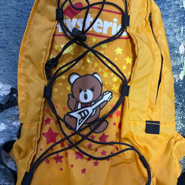 히스테릭글래머 베어 나일론 가방 백팩