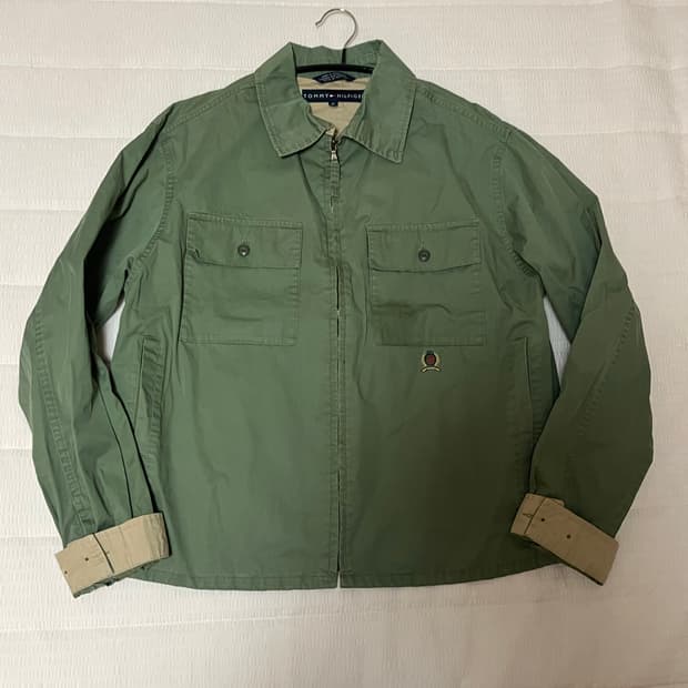 타미힐피거 아메카지 왁스자켓