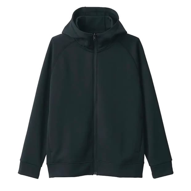 무인양품 무지 UV 컷 건조가 빠른 스웨트 집업 파카 후드집업