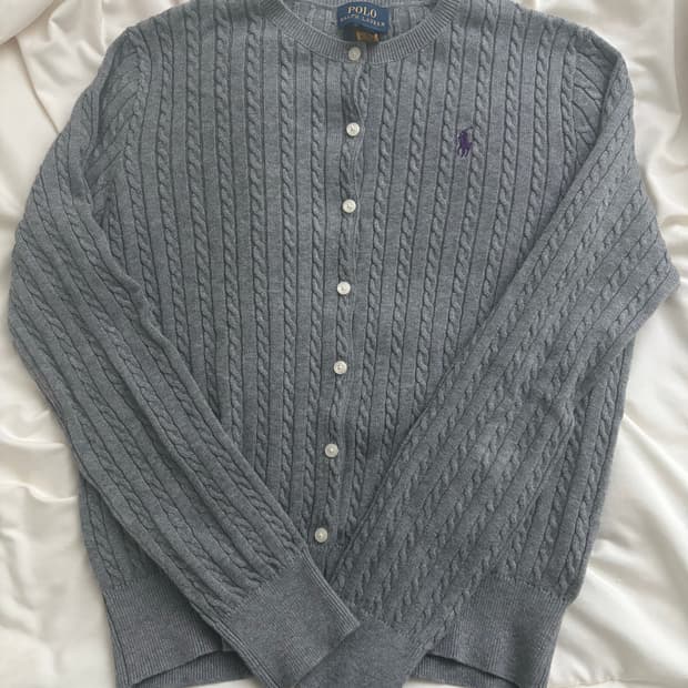 폴로 케이블 니트 (XL-55사이즈)