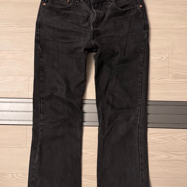 90s 리바이스 517 블랙/흑청 USA 35x34