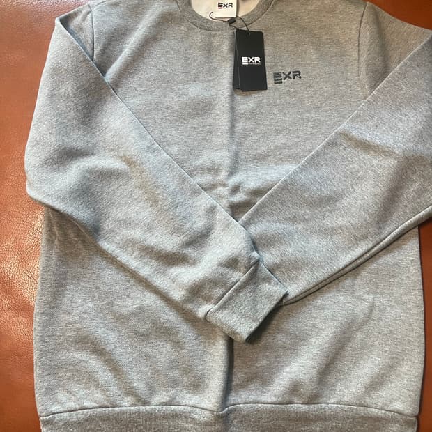 Exr 맨투맨 그레이 새상품