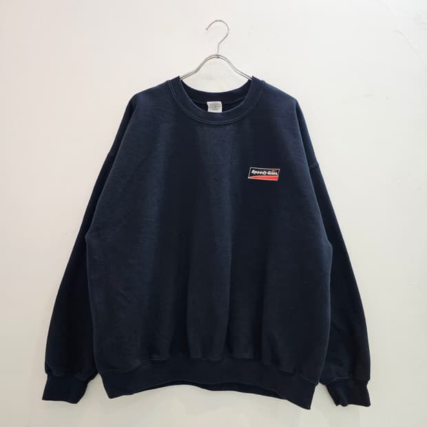 길단 블랙 맨투맨 기모 스웻셔츠