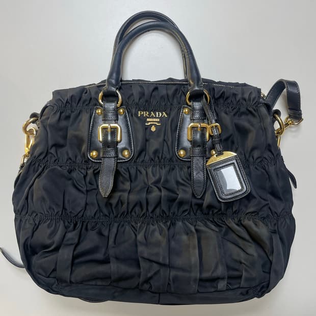 프라다 고프레 숄더백