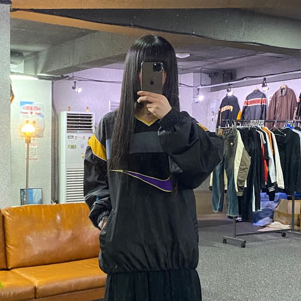 나이키 빅스우시 올드스쿨 나일론 웜업 B5138