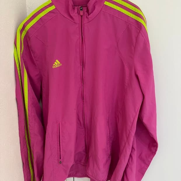 아디다스 핑크 트랙 자켓