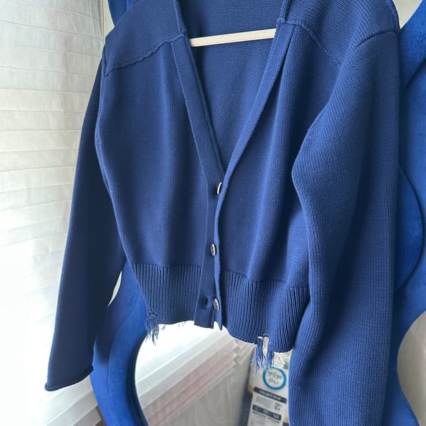 더일마 크롭 가디건