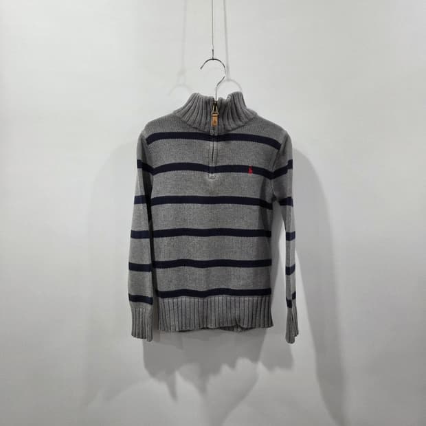 폴로랄프로렌 키즈 풀오버 하프집업 코튼 니트 6