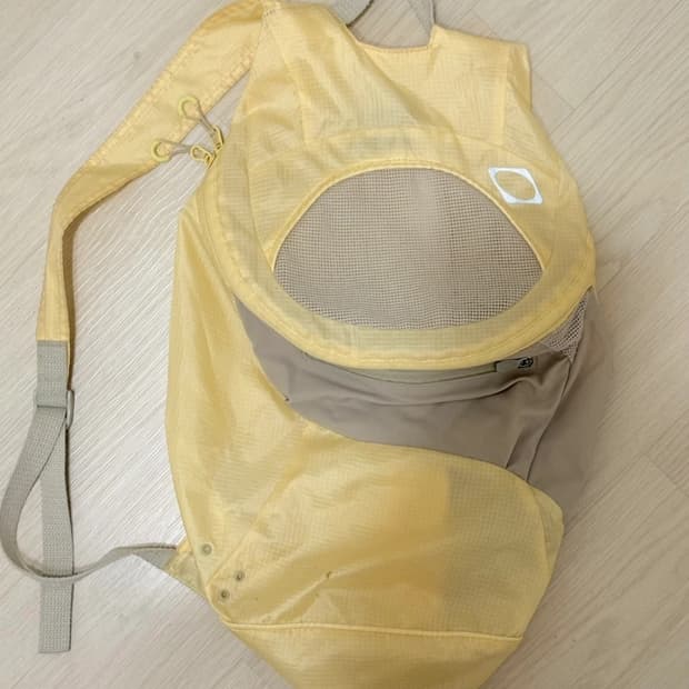 미스치프 백팩 노란색