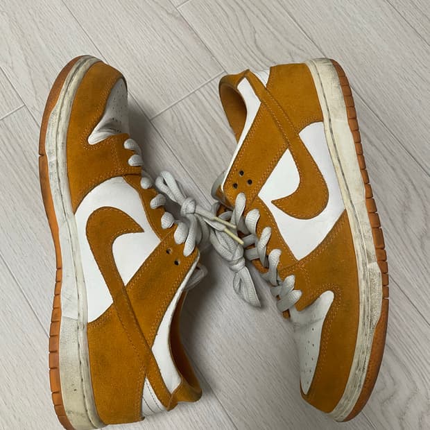 나이키 덩크로우sb 오렌지 270