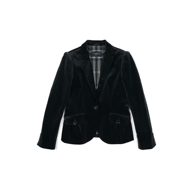 Burberry London velvet blazer