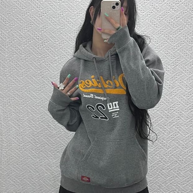 디키즈 캐주얼 빅로고 약기모 후드티 L C07333