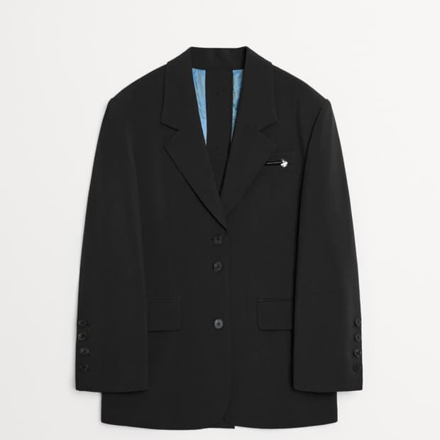 더일마 도브 백 오픈 재킷