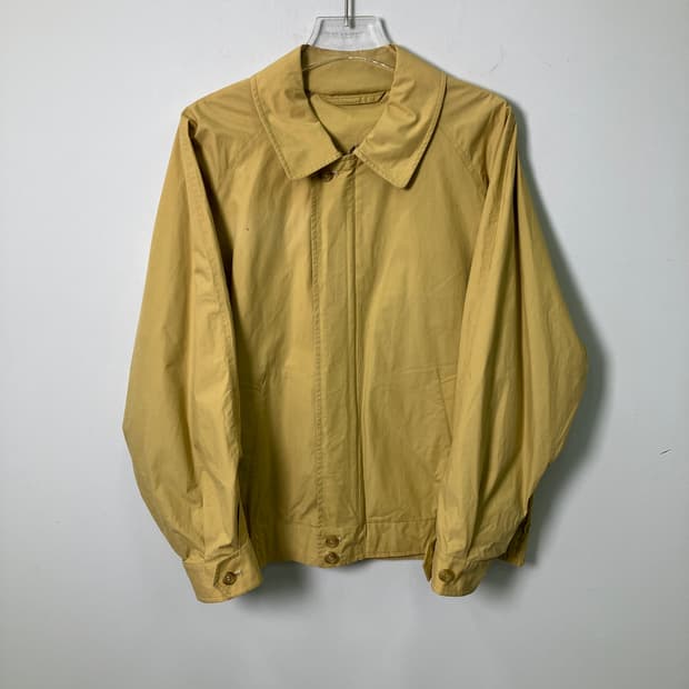 버버리 코튼 블루종 자켓