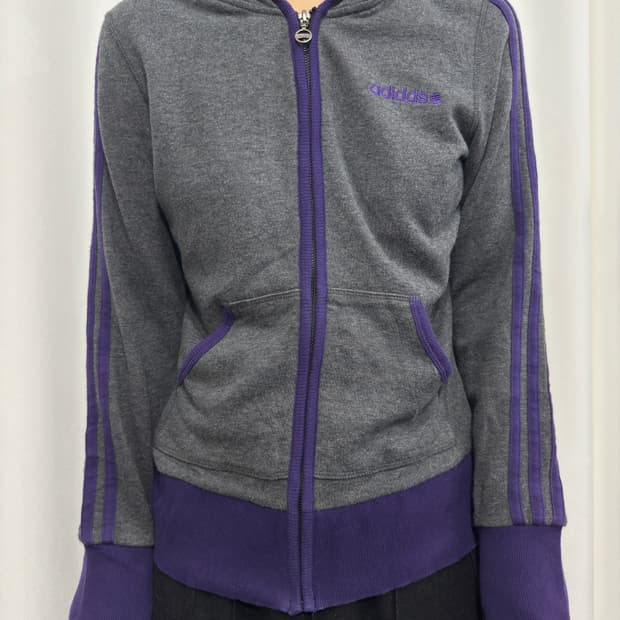 adidas line hood zipup