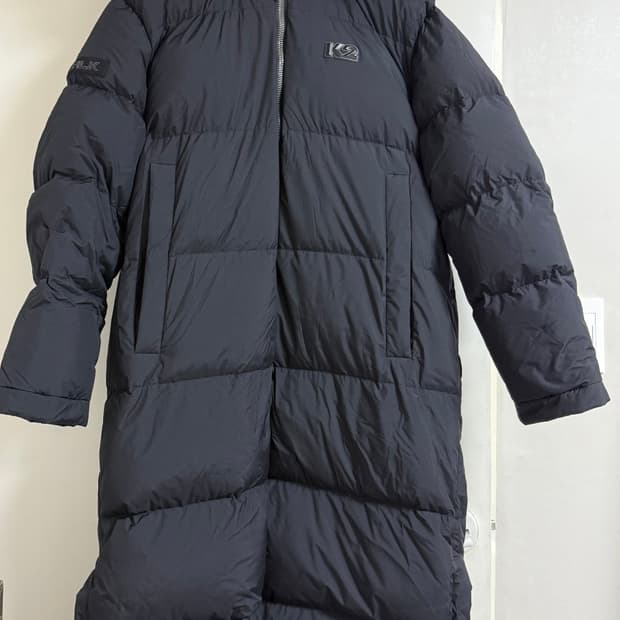 K2 구스 롱패딩 블랙 L(100)