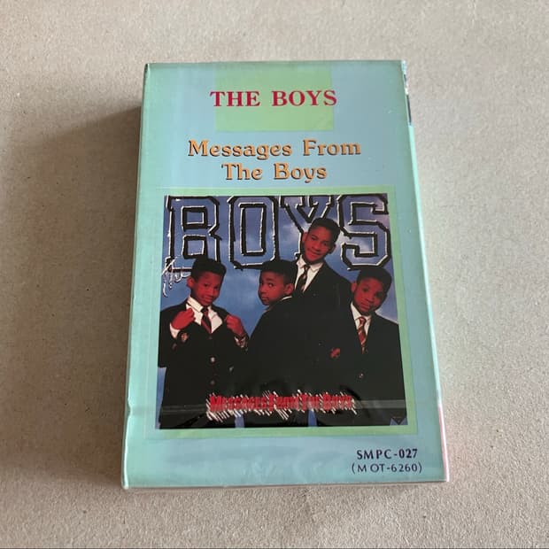 80년대 더 보이즈 The Boys 1집 데뷔 앨범 미개봉 카세트테이프