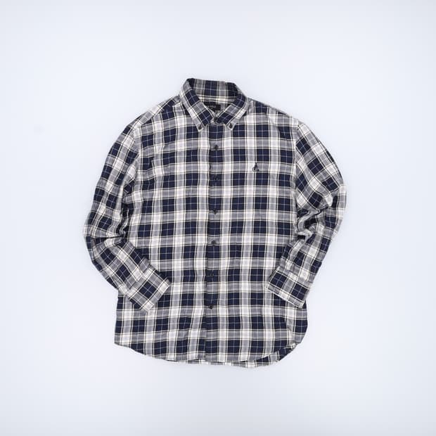 100 빈폴 체크 셔츠 0401H1