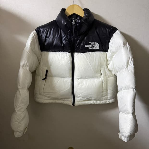 노스페이스 여성 눕시 숏 자켓 화이트 NJ1DP96B (90)