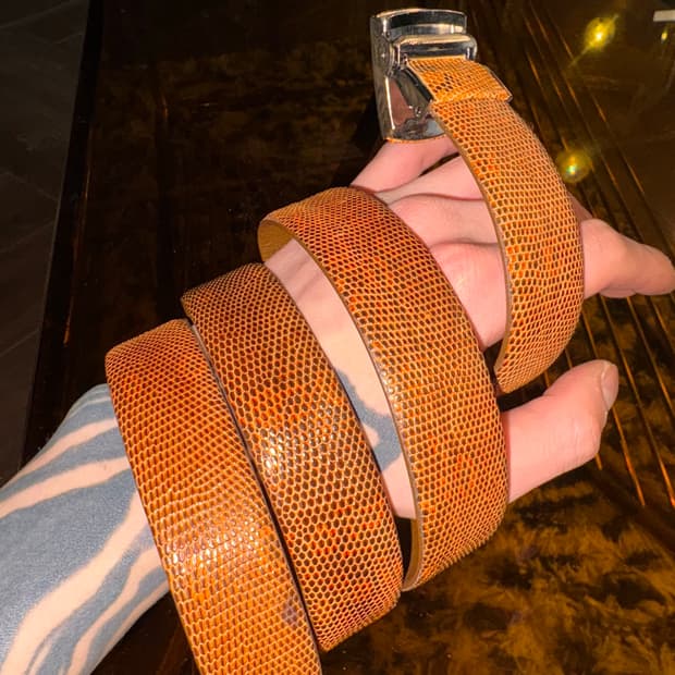 LINGLIZARD mizo brown belt