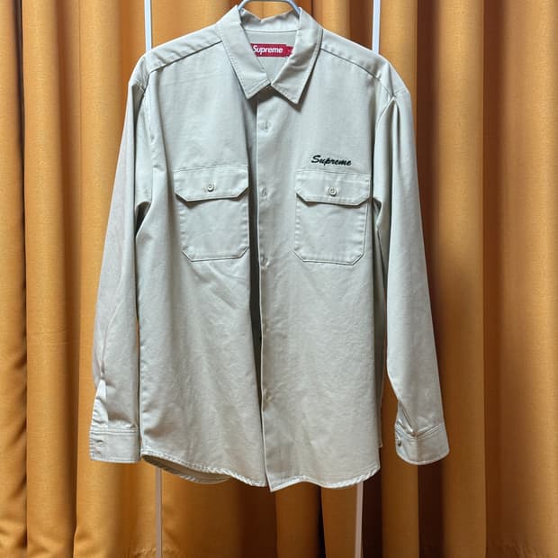 [L] 슈프림 Our Lady 워크 셔츠 카키 - 24SS