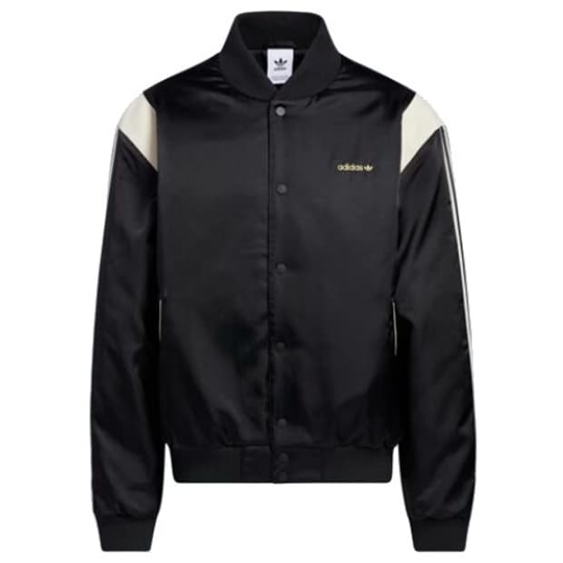 아디다스 사틴 (새틴) 바시티 자켓 M (투바투 연준, 더보이즈 최찬희 