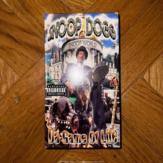 스눕독 SNOOP DOGG Da Game of Life vhs