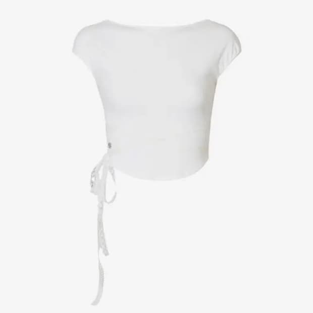 새상품) 페인오어플레져 Jade backless top 쓰리타임즈 