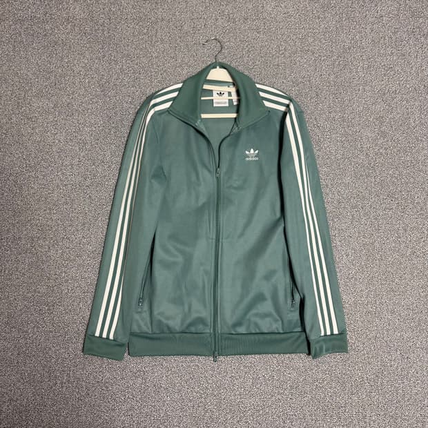 아디다스 베켄바우어 져지 민트 L 트랙탑
