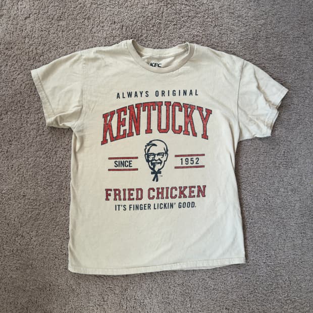 빈티지 KFC 티셔츠