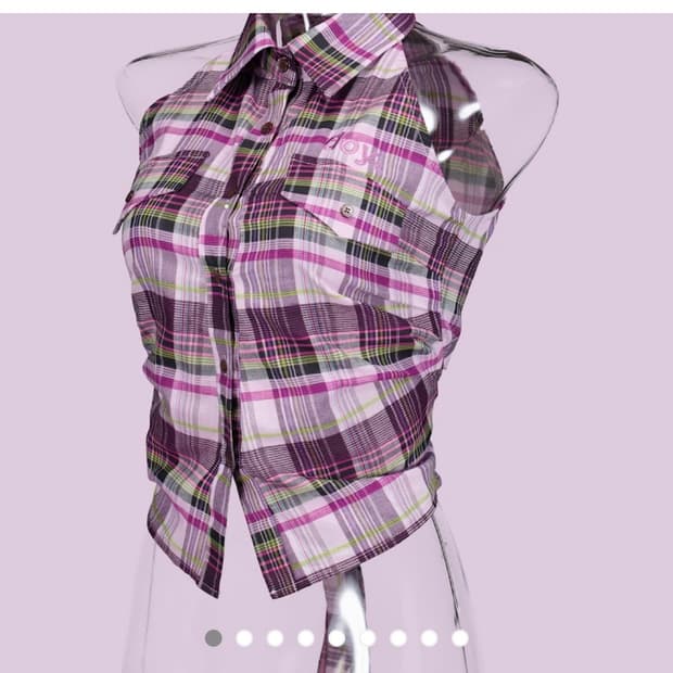 디와이도 LOLA HALTER SHIRT (PINK)