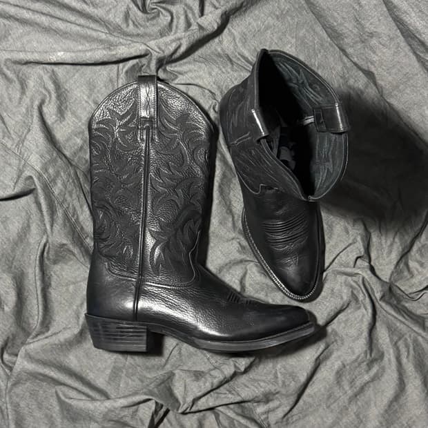 Heritage Western R Toe Boots