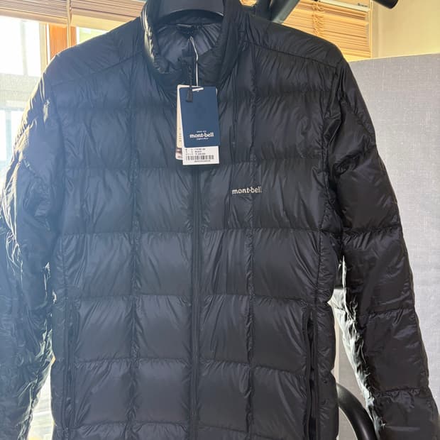 XL)몽벨 수페리어 다운자켓 블랙