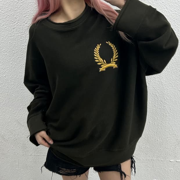 요하닉스 골드 리스자수 카키 롱슬리브 2