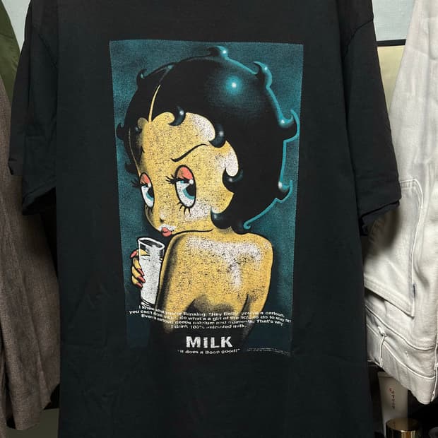 90s betty boop 빈티지 베티붑 티셔츠 XL
