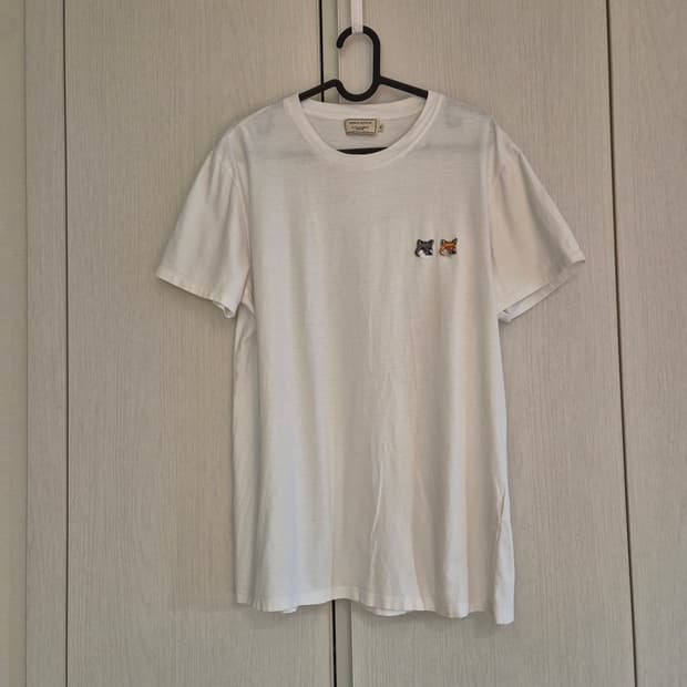 메종키츠네  더블폭스 패치