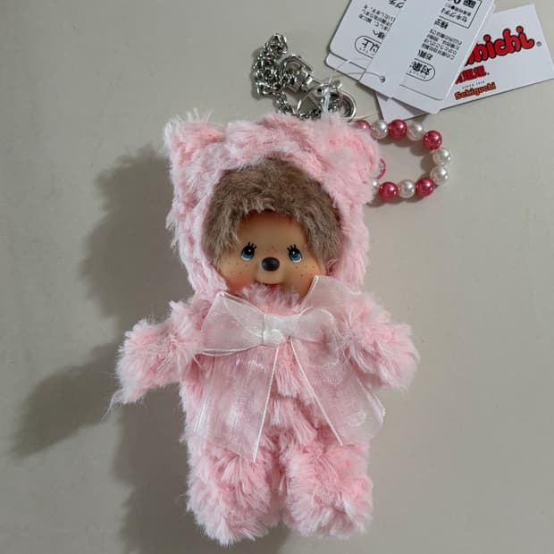 몬치치 홍콩 핑크 베어 몬치치 키힝