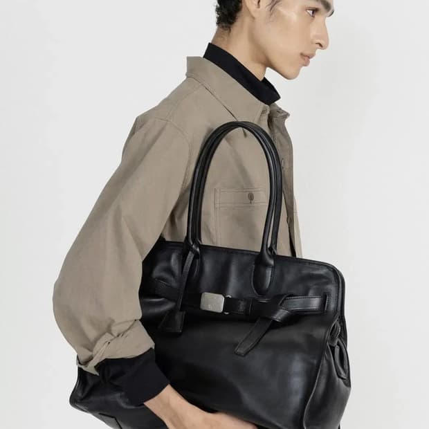 [OS] 브라운야드 레더 버클 17백