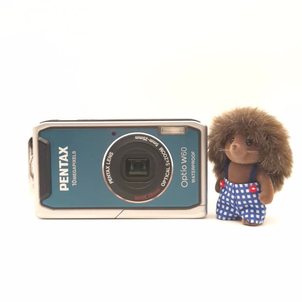 예쁜 방수디카💙펜탁스 옵티오 W60 블루 💙