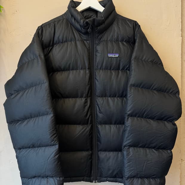 파타고니아 04s 패커블 다운 블랙 패딩 L