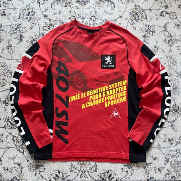 르꼬끄 x 푸조 스포티 티셔츠