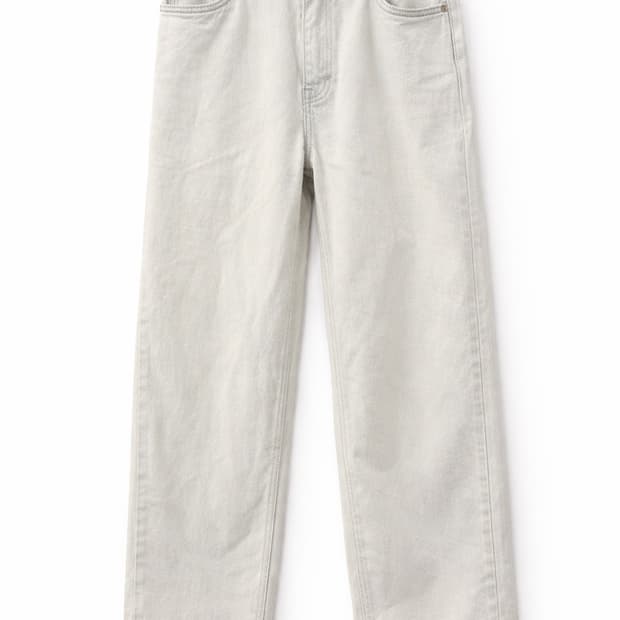 Without Summer 와이드 데님 팬츠 연청