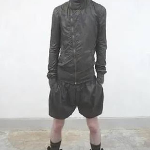 Rick owens 08fw scuba lamb leather JK